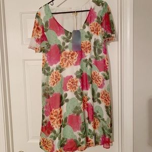 NWT Floral print dress